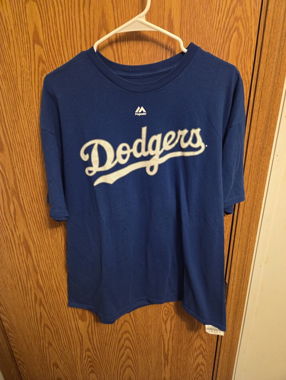 Majestic Los Angeles Dodgers Justin Turner Shirt Sz XL Men's MLB